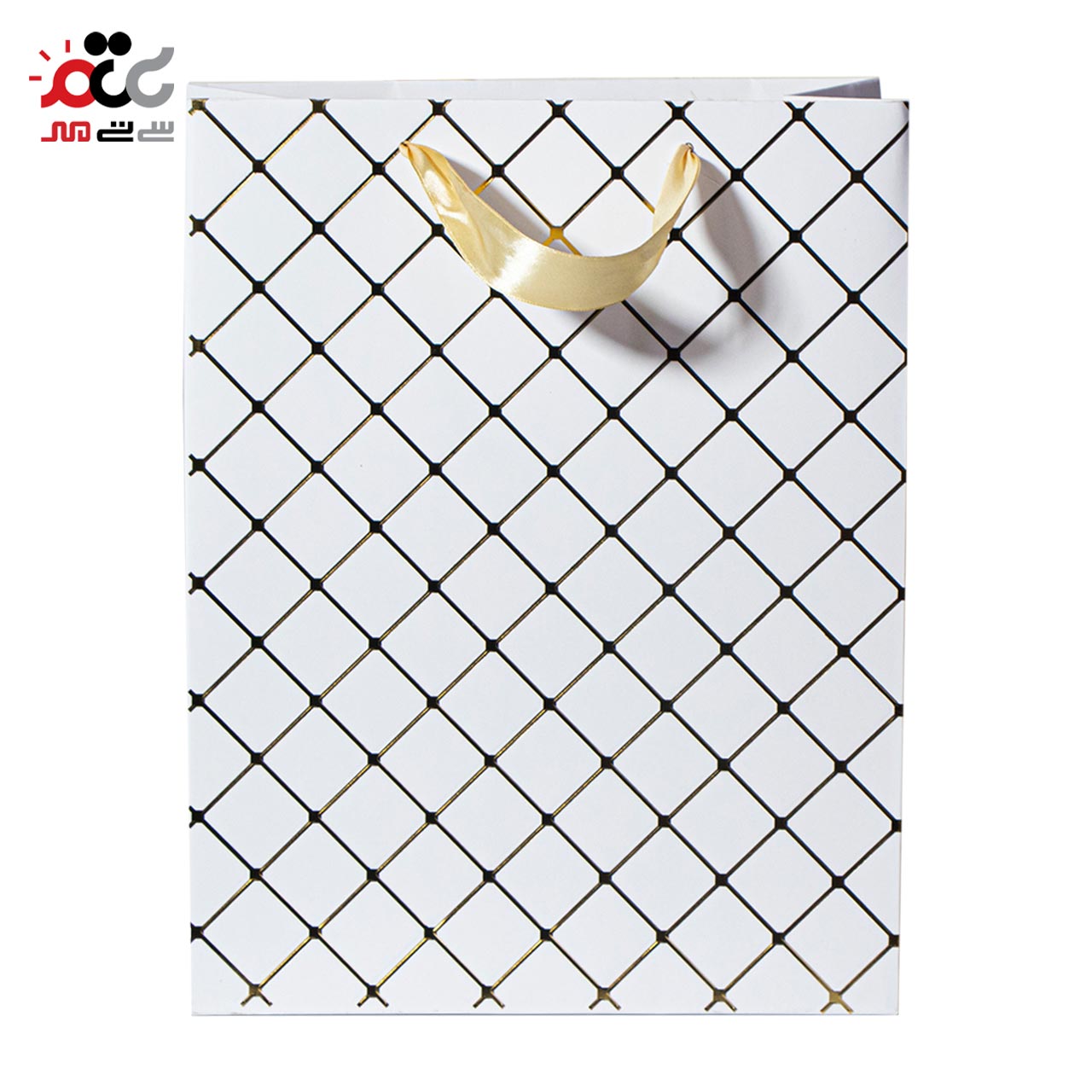 ساک دستی گلاسه طرح طلاکوب