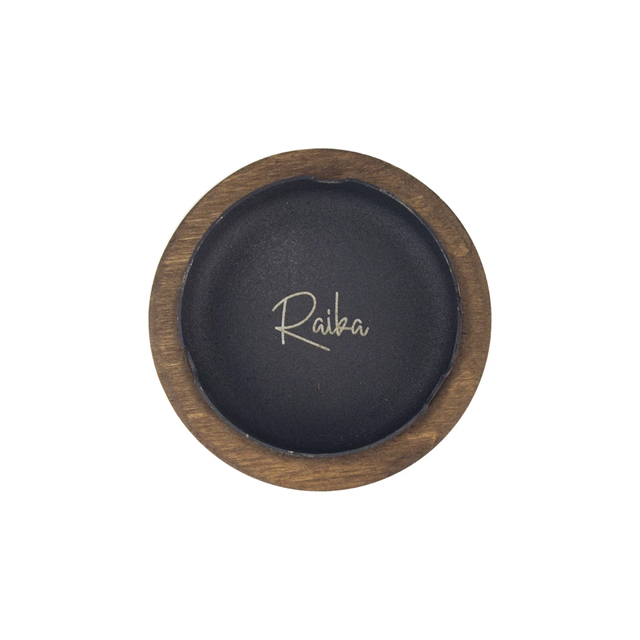 زیر سیگاری رایکا مدل فلزی چوبی کد 506