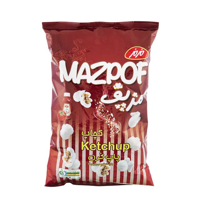 پاپ کرن کچاپ مزمز 60 گرمی