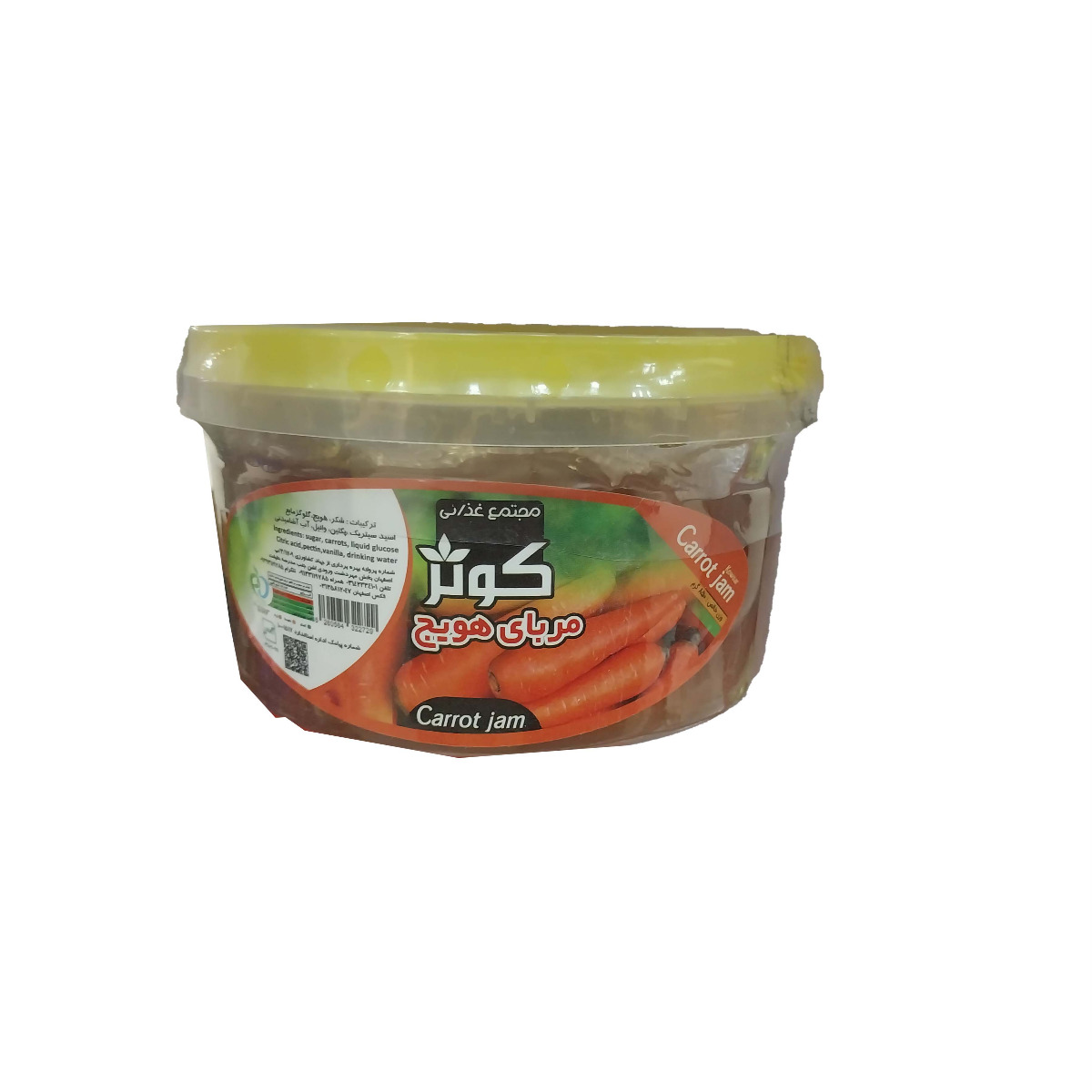 مربا هویج سطلی کوثر 850 گرمی