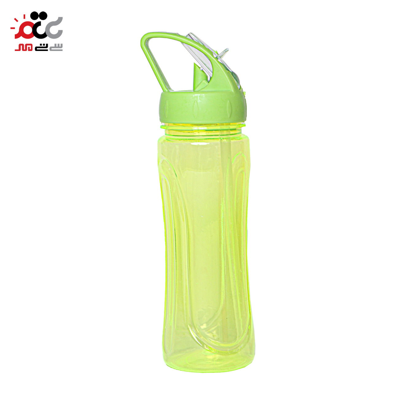 قمقمه پلاستیکی مانیسام مدل نی دار و دسته دار