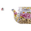 ست کتری و قوری طرح گل کد 3219