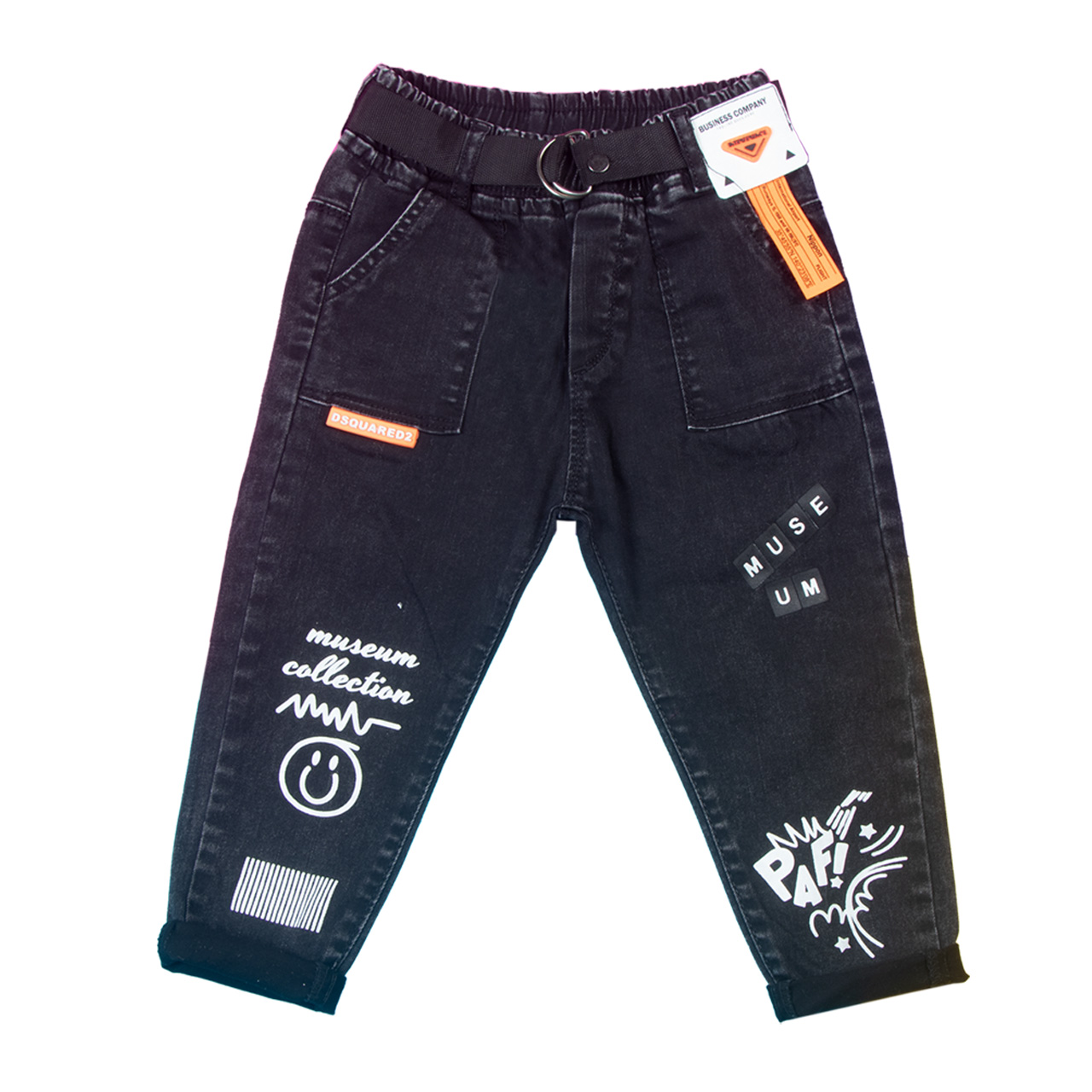 شلوار جین بچه گانه مدل کمرکش