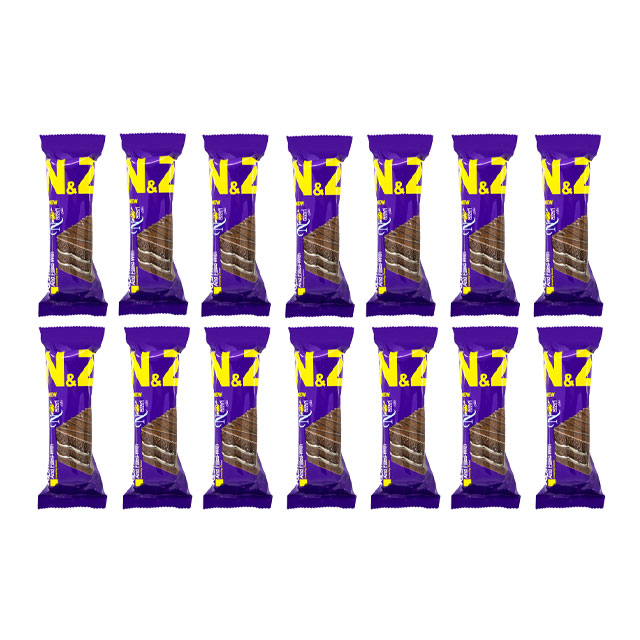 کیک لایه ای نظری 65 گرمی بسته 21 عددی