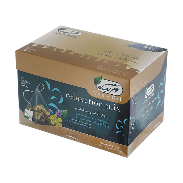 دمنوش گیاهی سنبلطیب مهرگیاه 14 عددی