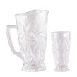 ست پارچ و لیوان 7 پارچه پریما مدل استوانه ای کد 3127