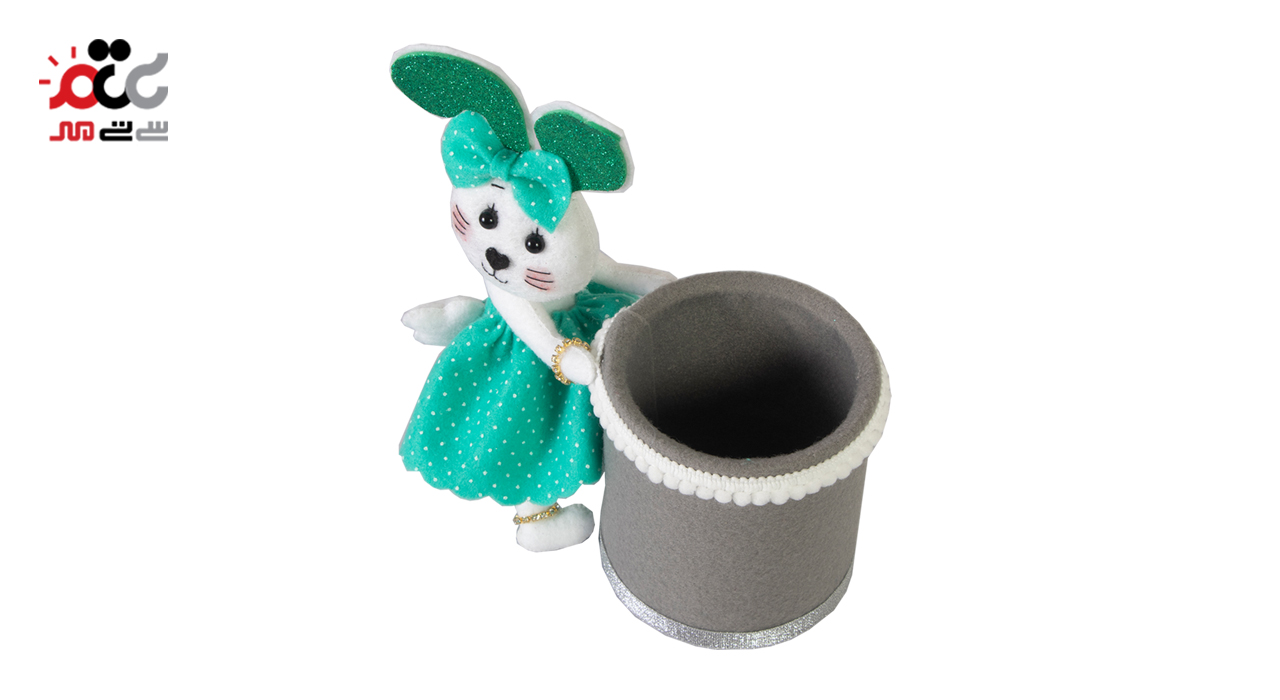 جاقلمی عروسکی نمدی مدل خرگوش
