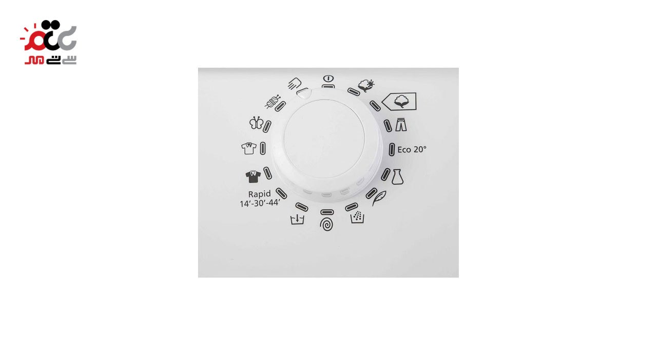 ماشین لباسشویی کندی مدل GIC-3409 WT ظرفیت 9 کیلو گرم