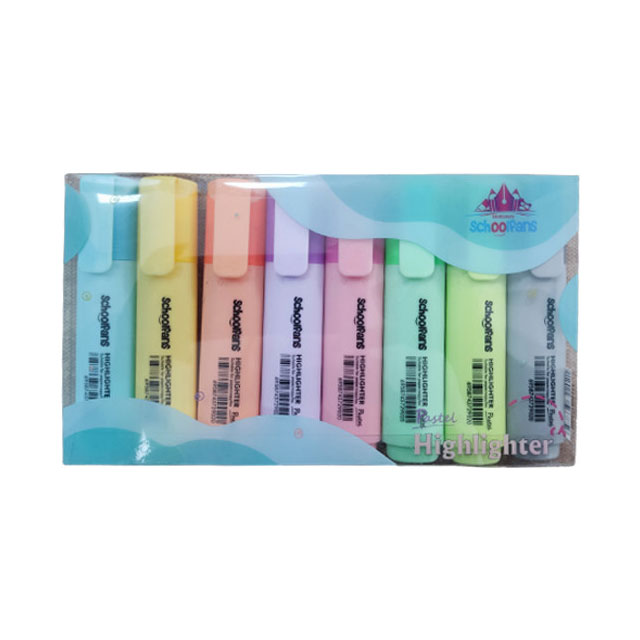 ماژیک علامت زن اسکول فنس بسته 8 عددی