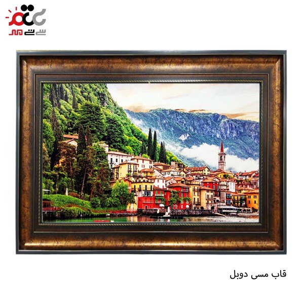 تابلو فرش طرح منظره ی طبیعت کد 10005 سایز 50×35 سانتی متری