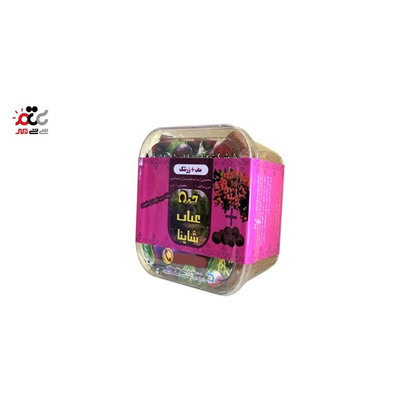 قند رژیمی حبه عناب با طعم زرشک شاینا 155 گرمی