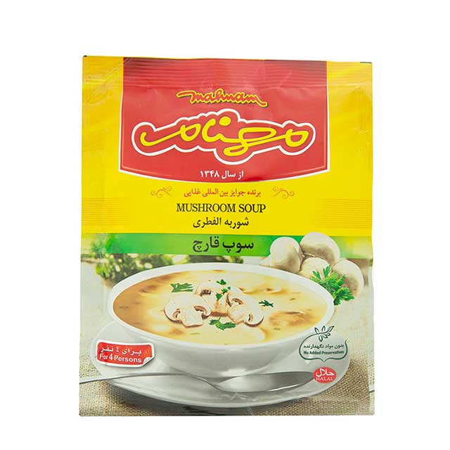سوپ قارچ مهنام 75 گرمی 