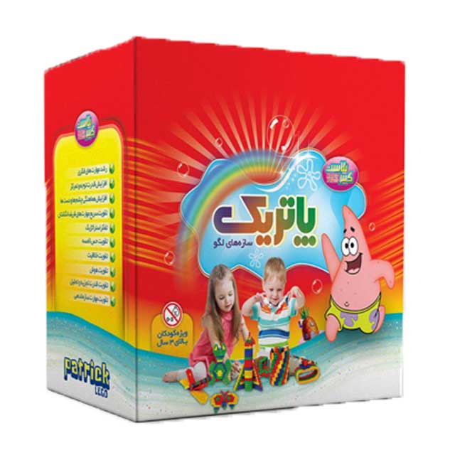 سازه لگو کبیر پلاست طرح پاتریک 360 قطعه