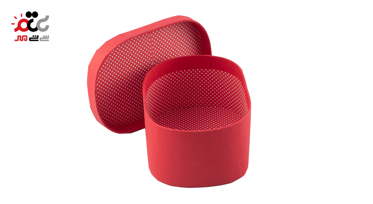 جعبه هدیه مقوایی مدل بیضی کد 64