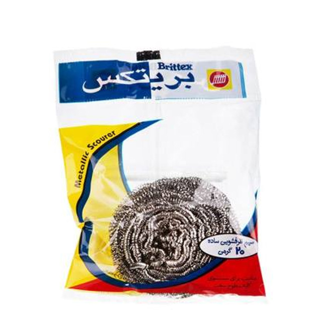 سیم ظرفشویی بریتکس مدل metallic scourer