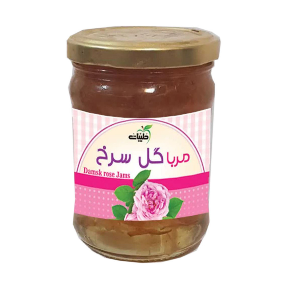 مربا گل محمدی طیبات 450 گرمی