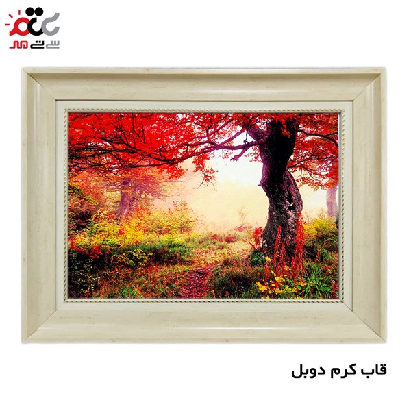 تابلو فرش چاپی طرح منظره کد 10176 سایز 100×50 سانتی متری