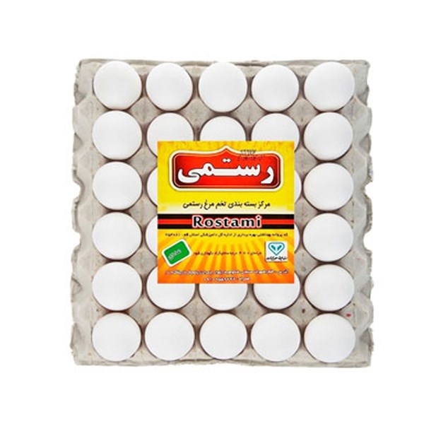 تخم مرغ رستمی 30 عددی