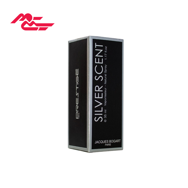 عطر جیبی مردانه پرستیژ مدل Silver Scent حجم 35 میلی لیتری