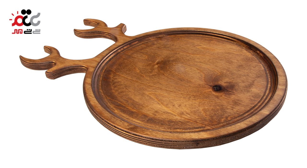 تخته سرو چوبی مدل شاخ گوزن