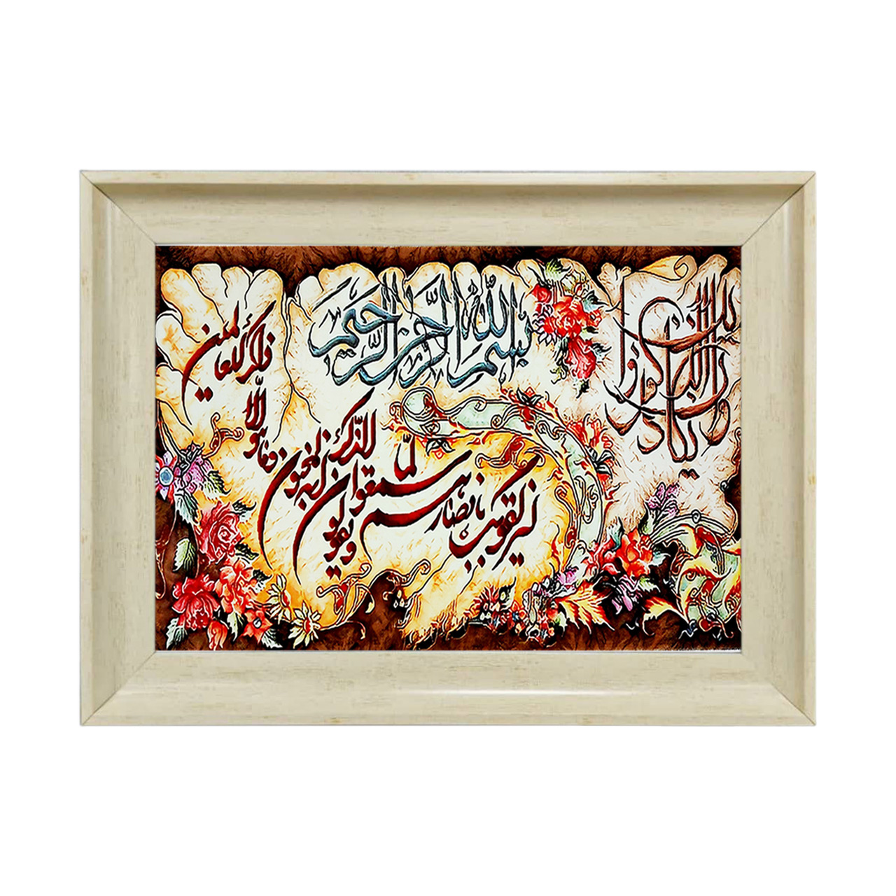 تابلو فرش چاپی طرح وان یکاد کد 15024 سایز 50×35 سانتی متری