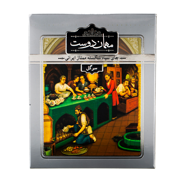 چای سیاه شکسته ممتاز ایرانی مهمان دوست 450 گرمی