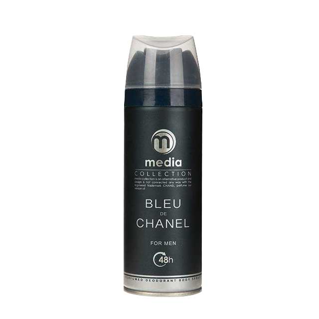 اسپری مردانه مدیا مدل Bleu De Chanel حجم 200 میلی لیتری