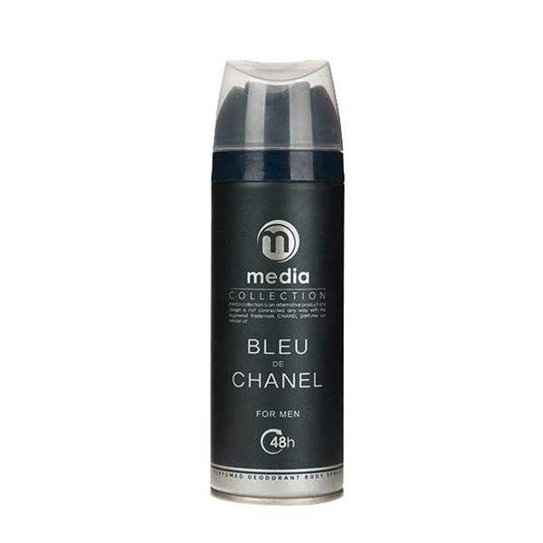 اسپری مردانه مدیا مدل Bleu De Chanel حجم 200 میلی لیتری