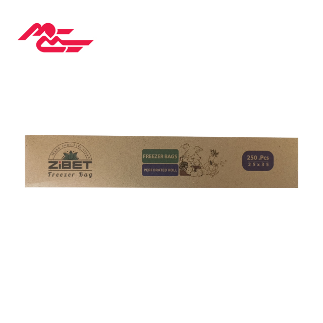 کیسه فریزر رولی پرفراژ دار زیبت 250 عددی