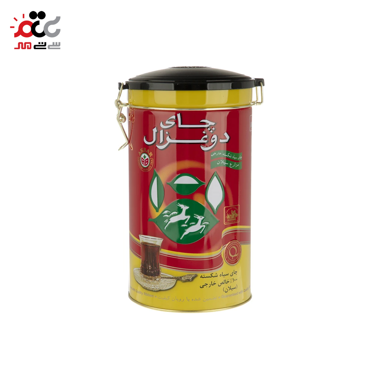 چای قوطی سیلان دو غزال  400 گرمی