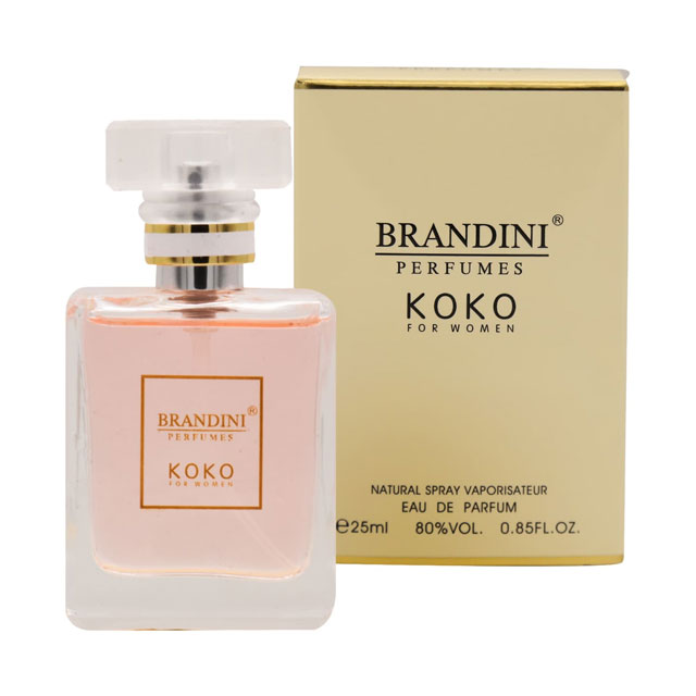 عطر برندینی زنانه مدل Koko حجم 25 میلی لیتری