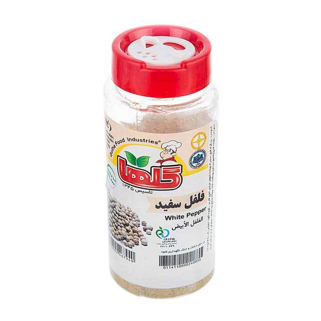 پودر فلفل سفید گلها 80 گرمی