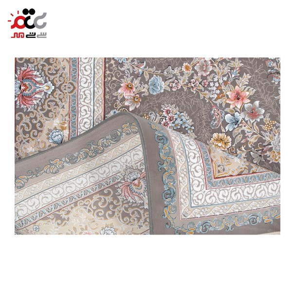 فرش ماشینی طرح سیلور کد 1433