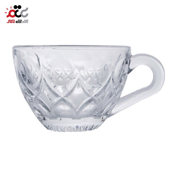 فنجان شیشه ای مدل آرتور بسته 6 عددی