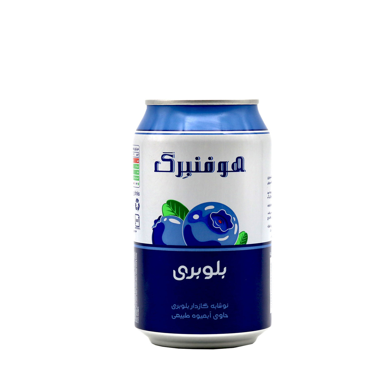 نوشیدنی گازدار بلوبری هوفنبرگ 330 میلی لیتری