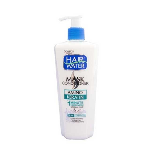 ماسک و نرم‌ کننده موی کامان مدل Amino Keratin حجم 400 میلی‌ لیتری