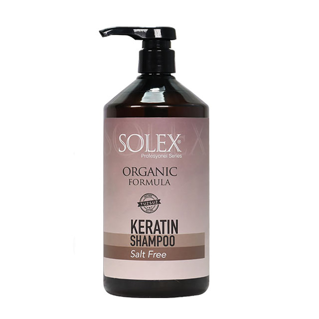 شامپو مو سولکس مدل keratin حجم 1000 میلی لیتری