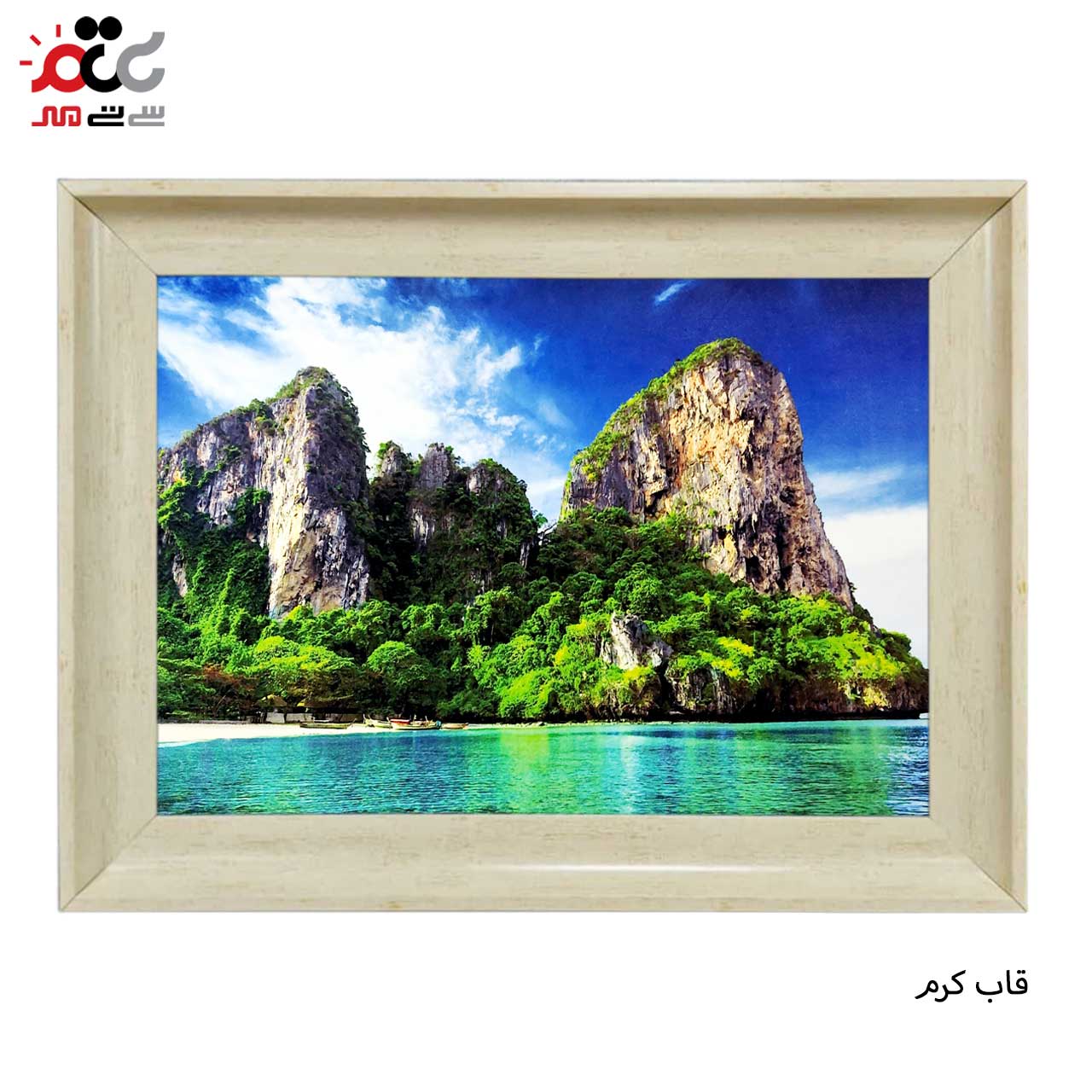 تابلو فرش طرح دار با قاب