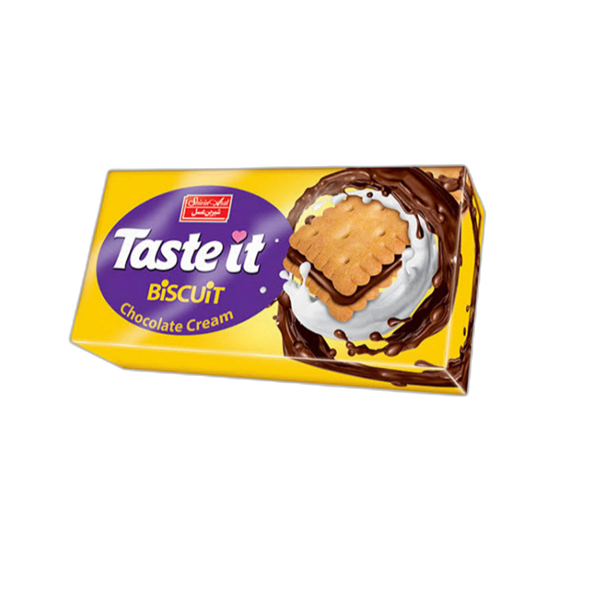بیسکوییت کرمدار کاکائو تست ایت شیرین عسل 130 گرمی