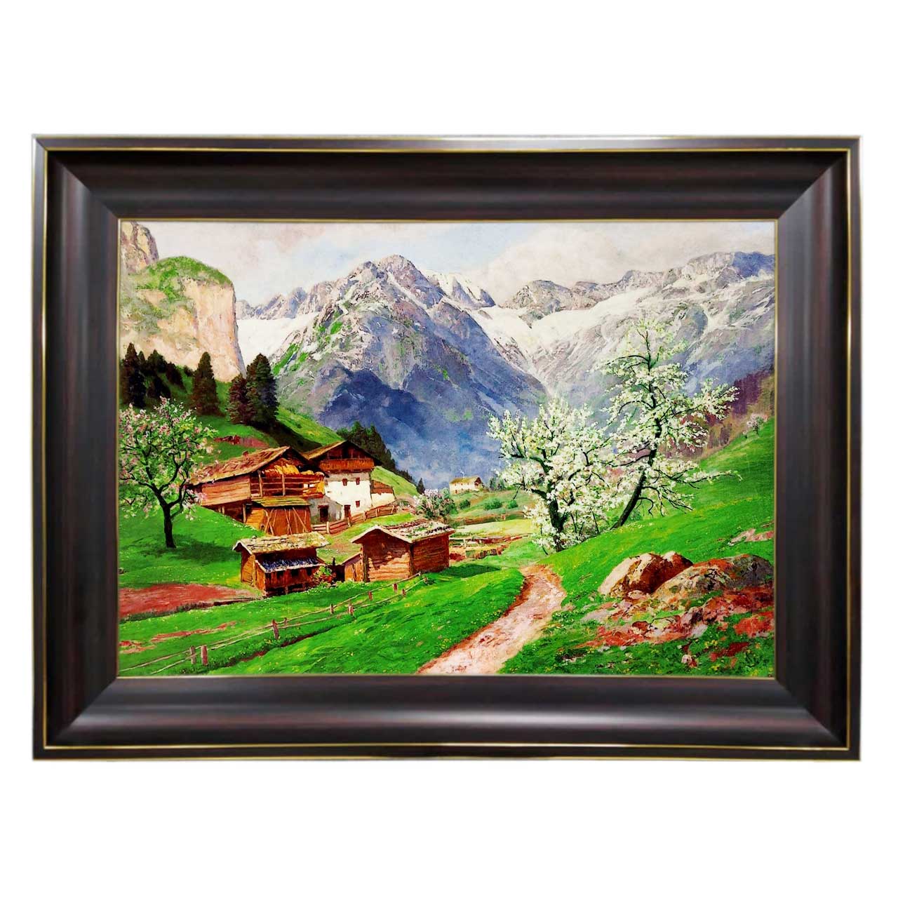 تابلو فرش با زیبا ترین قاب