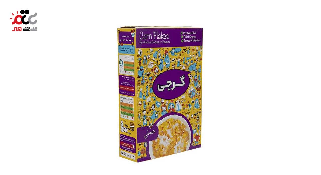 کورن فلکس عسلی گرجی 300 گرمی