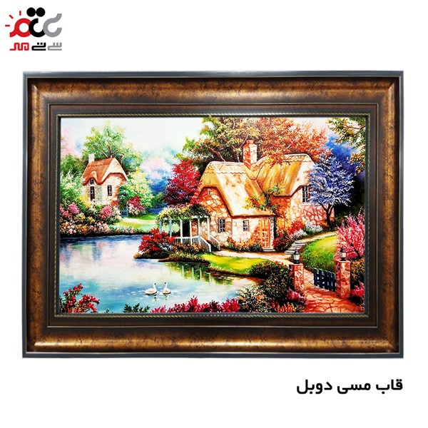 تابلو فرش چاپی طرح منظره کد 10129 سایز 100×70 سانتی متری