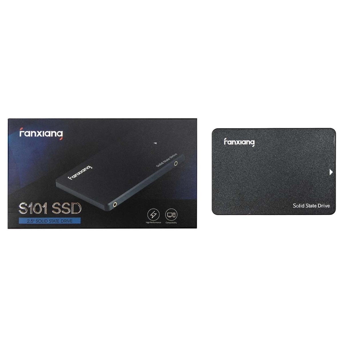 هارد Fanxiang SSD مدل S101 ظرفیت 480GB - مشکی (گارانتی متین)