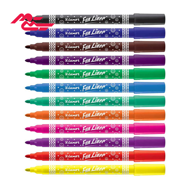 ماژیک لاکسر مدل funliner کد 6107 بسته 12 عددی