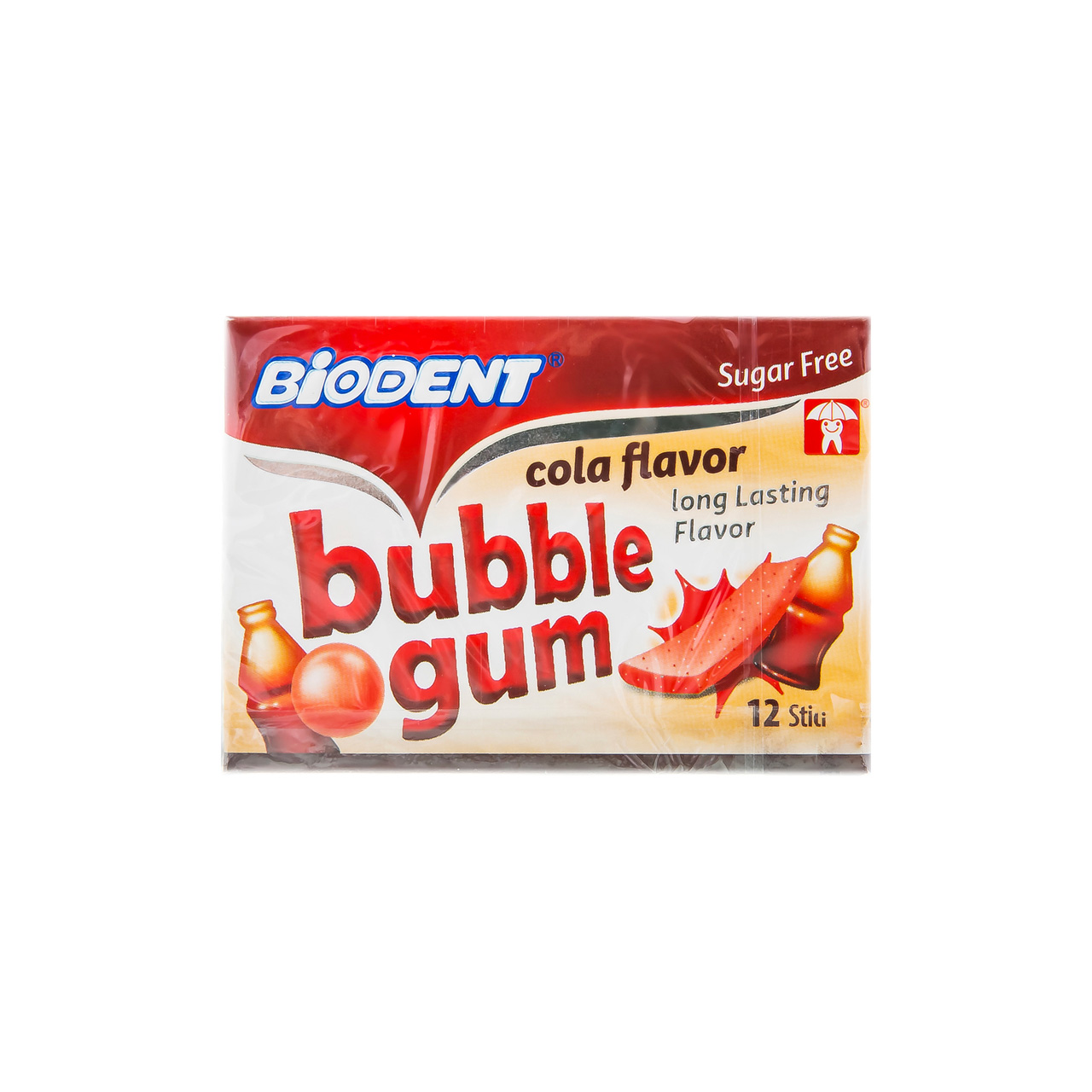 آدامس بدون شکر با طعم کولا بایودنت 12 عددی