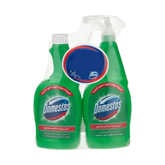 اسپری چند منظوره سطوح دامستوس 750 میلی لیتری بسته 2 عددی