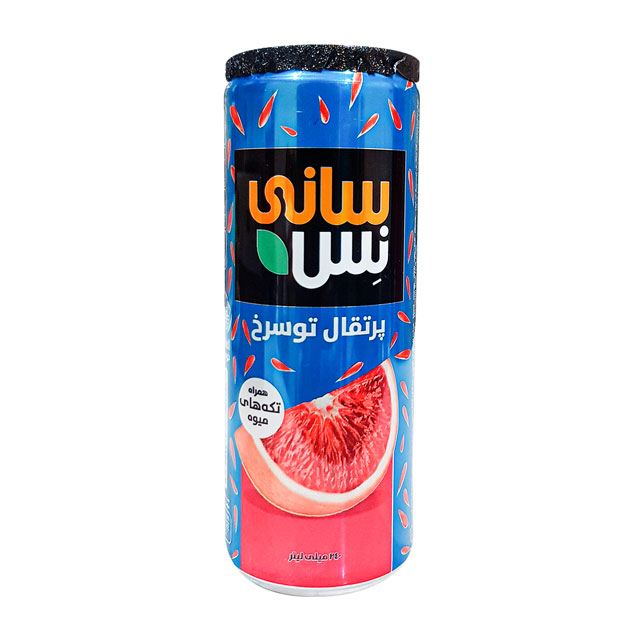 نوشیدنی بدون گاز پرتقال تو سرخ سانی نس 240 میلی لیتری