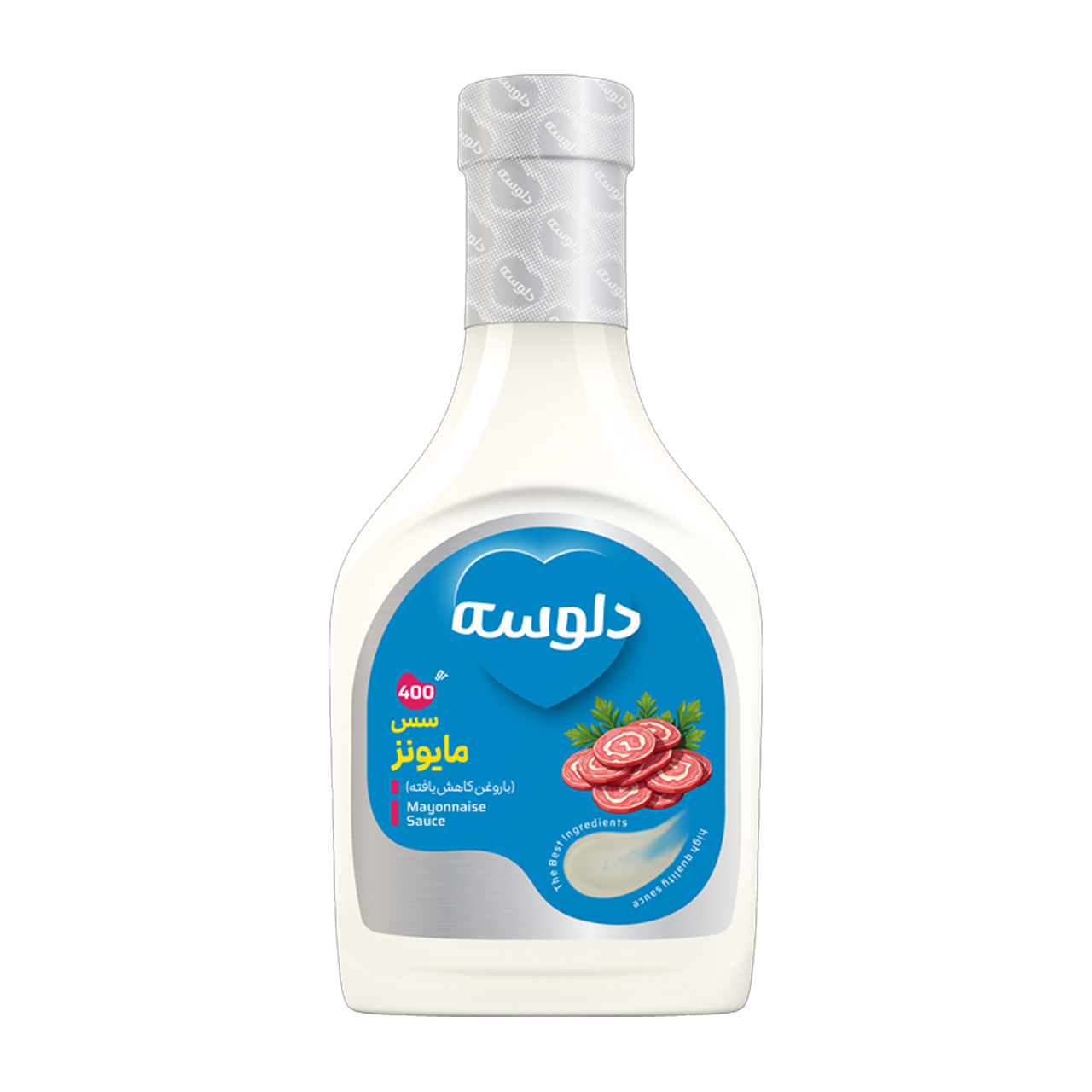 سس مایونز با روغن کاهش یافته دلوسه 400 گرمی