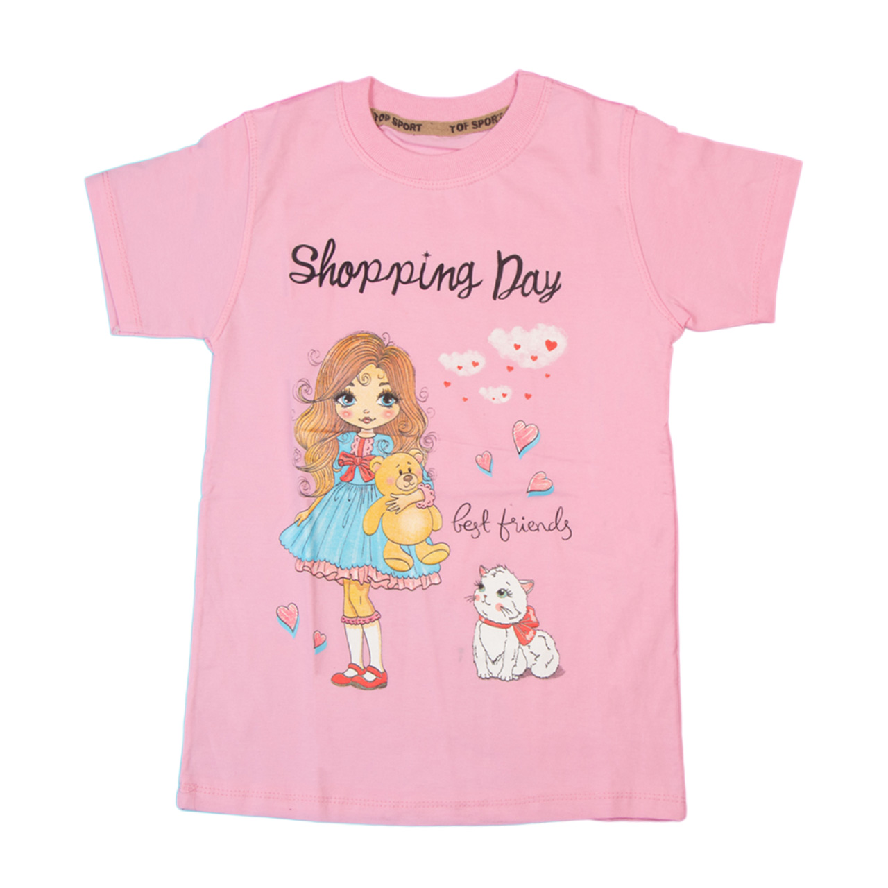 تیشرت دخترانه کد 411