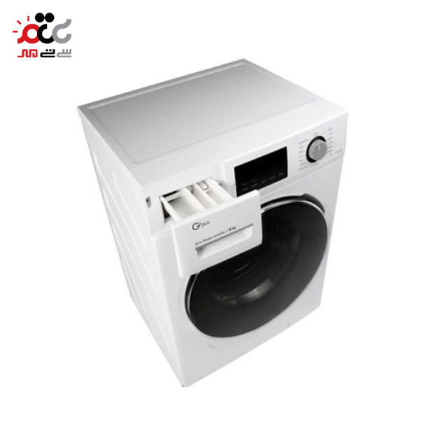 ماشین لباسشویی جی پلاس مدل J8250W ظرفیت 8 کیلوگرم